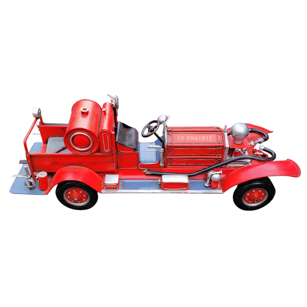 Diecast Metal Vintage 1926 Fire Truck So Prairie Fire Dept